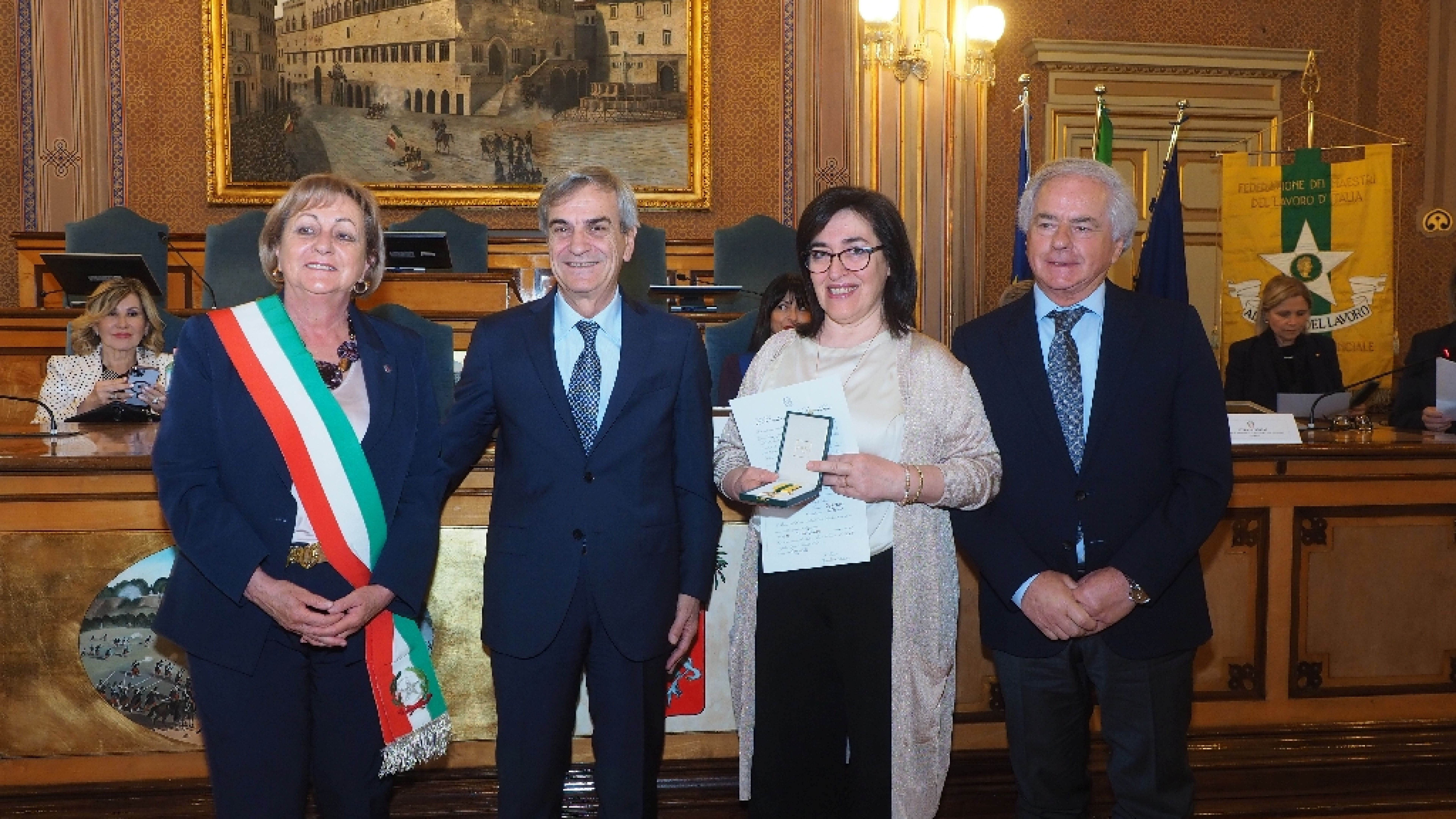 Cerimonia di consegna delle Stelle al Merito 2024
