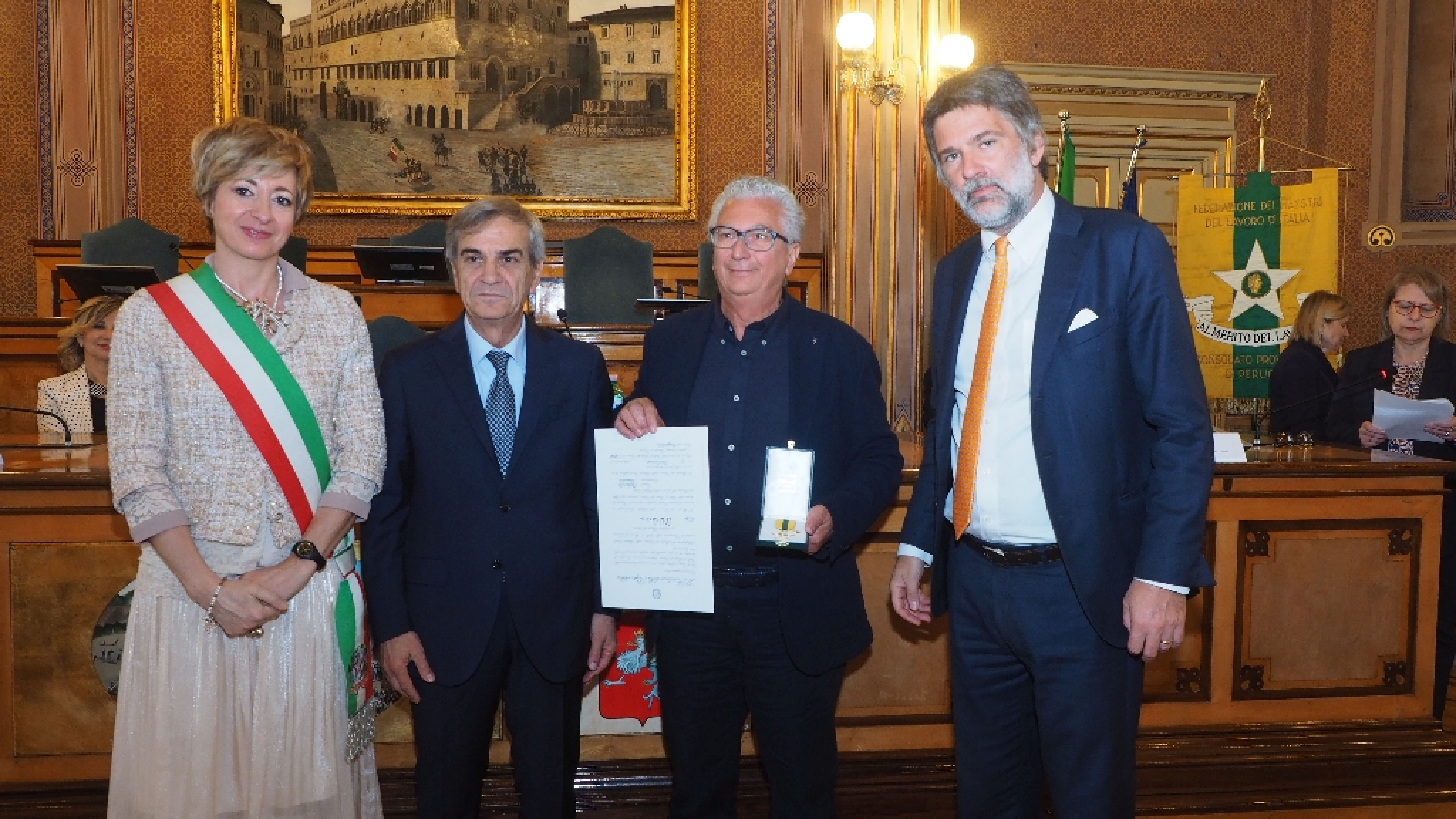 Cerimonia di consegna delle Stelle al Merito 2024