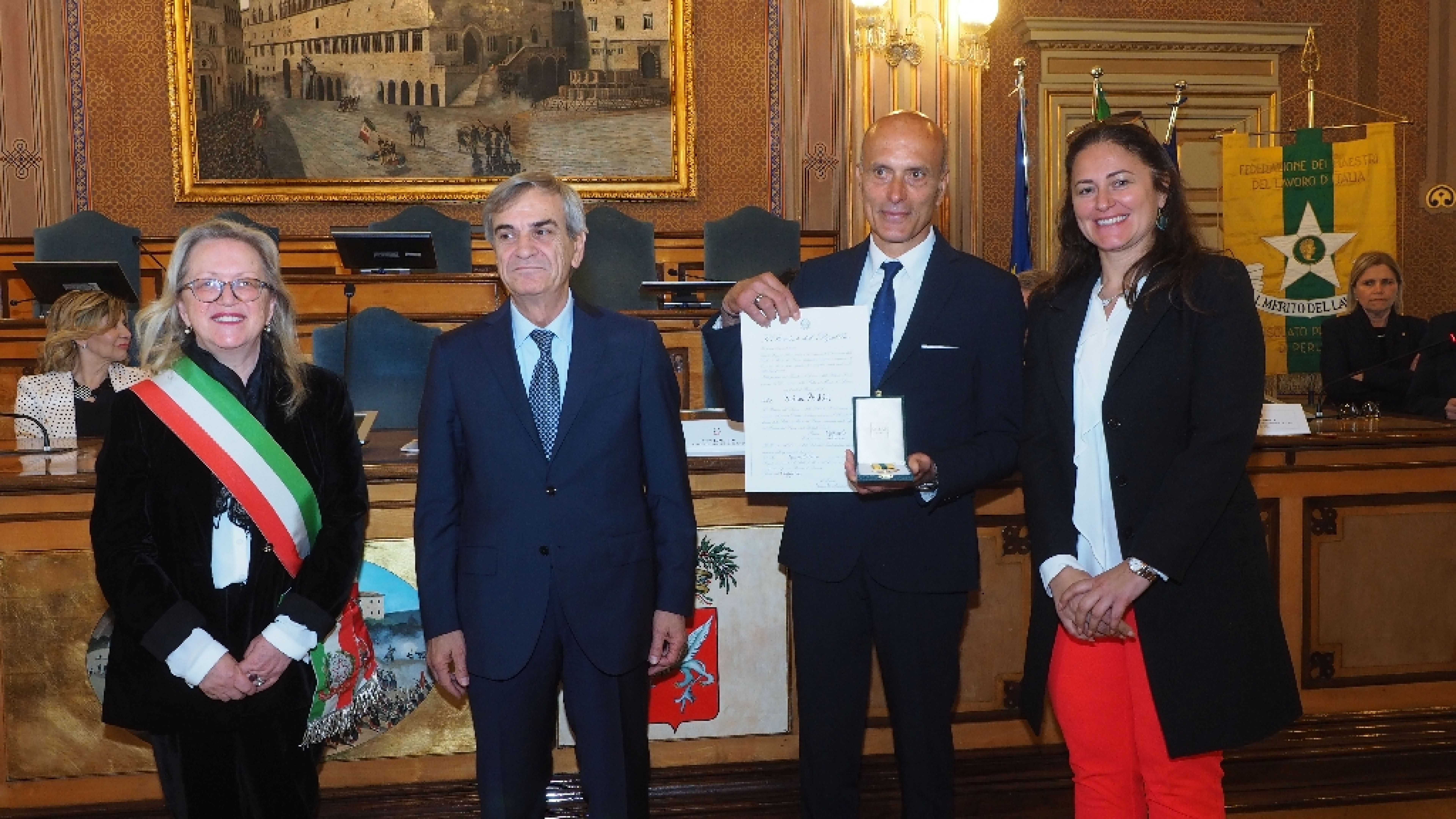 Cerimonia di consegna delle Stelle al Merito 2024