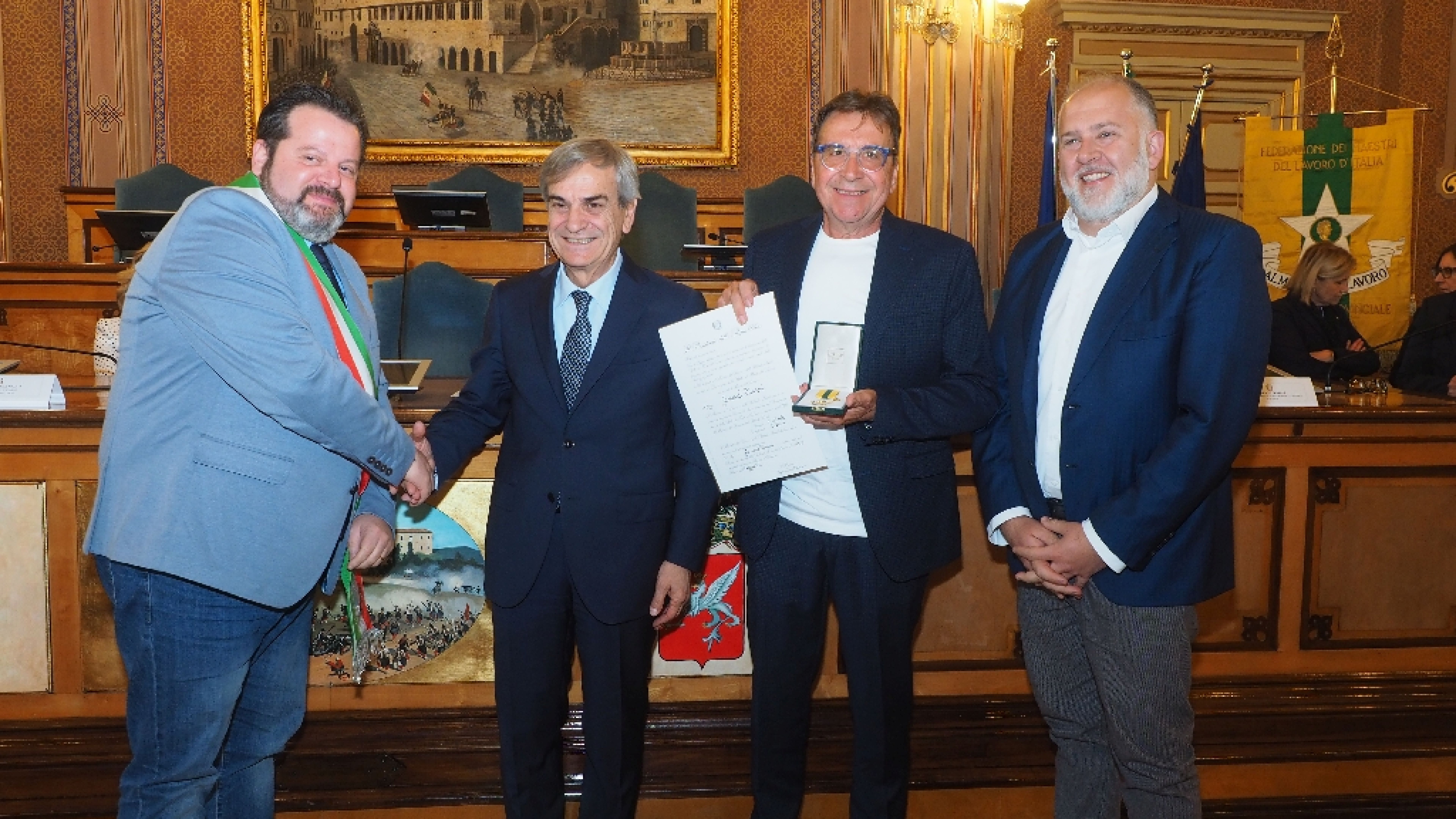 Cerimonia di consegna delle Stelle al Merito 2024
