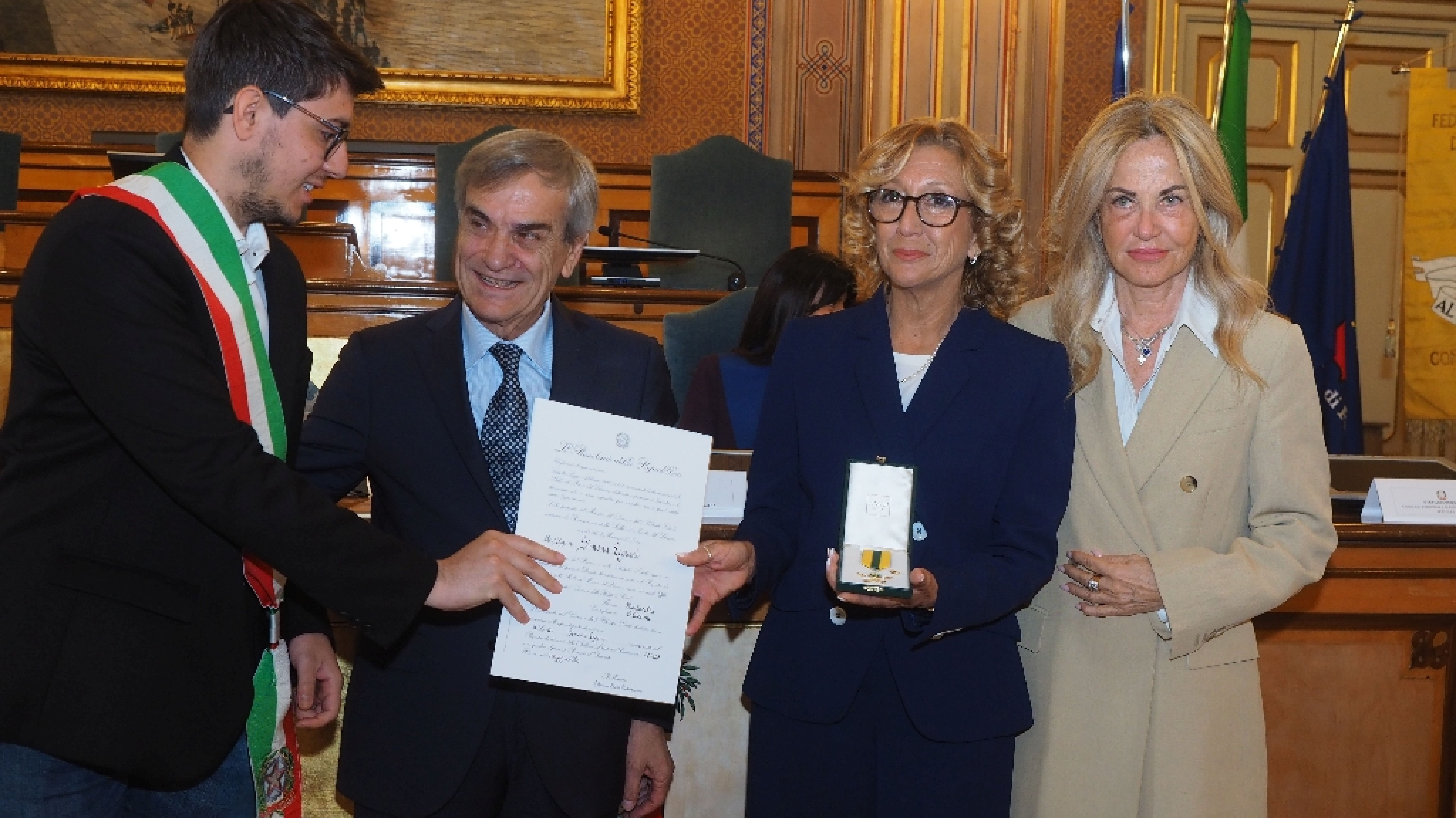 Cerimonia di consegna delle Stelle al Merito 2024