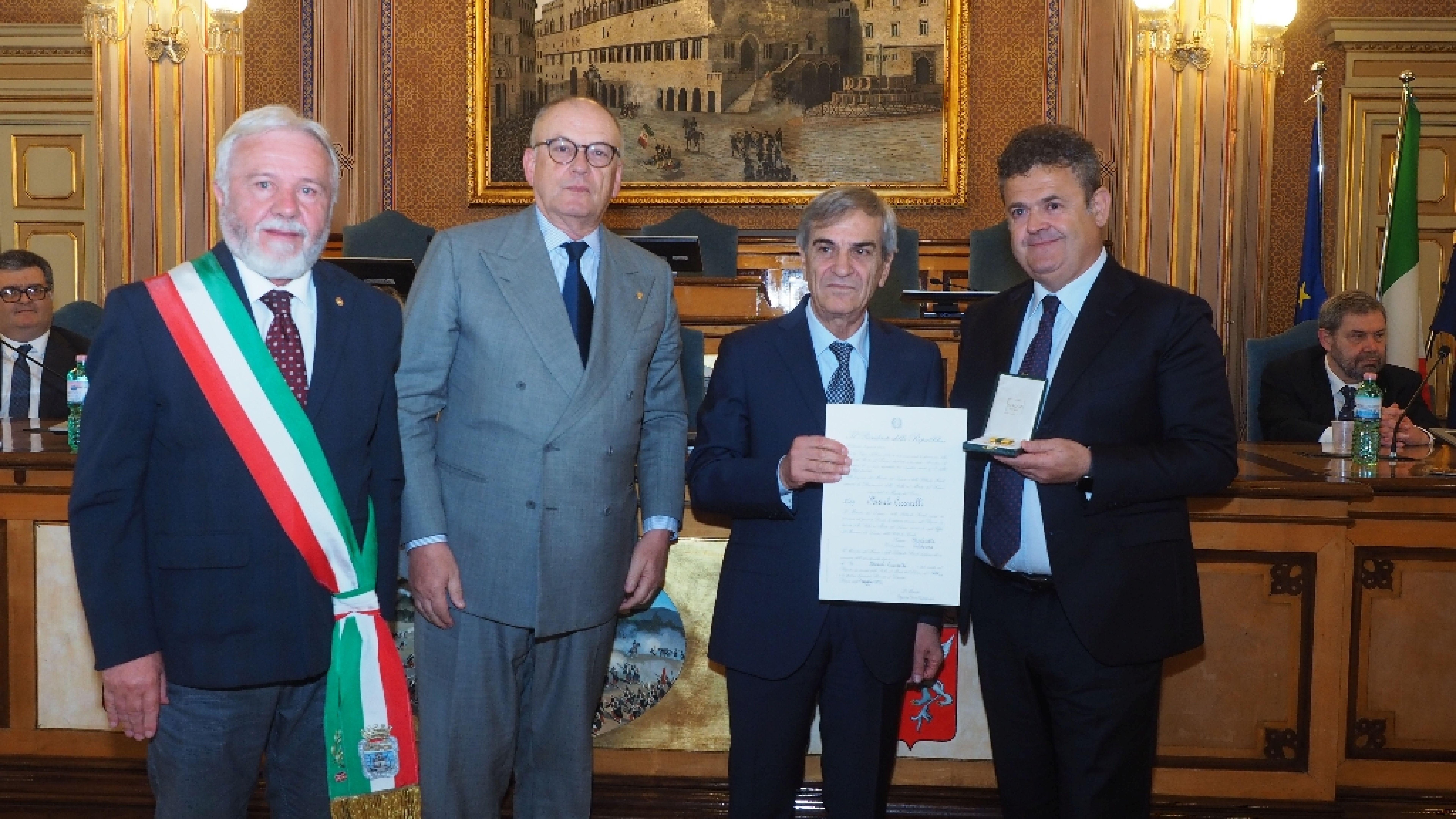 Cerimonia di consegna delle Stelle al Merito 2024