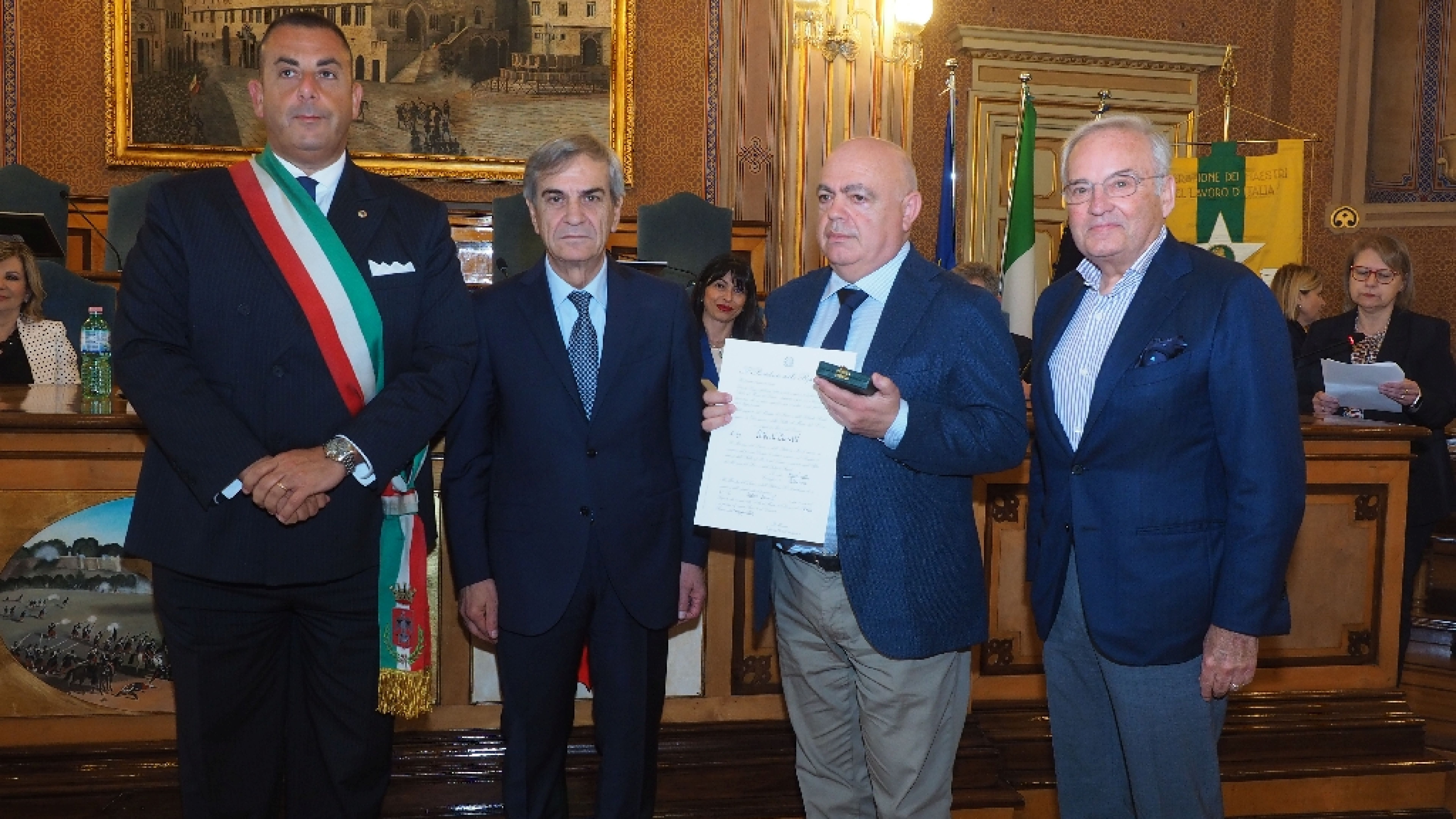 Cerimonia di consegna delle Stelle al Merito 2024
