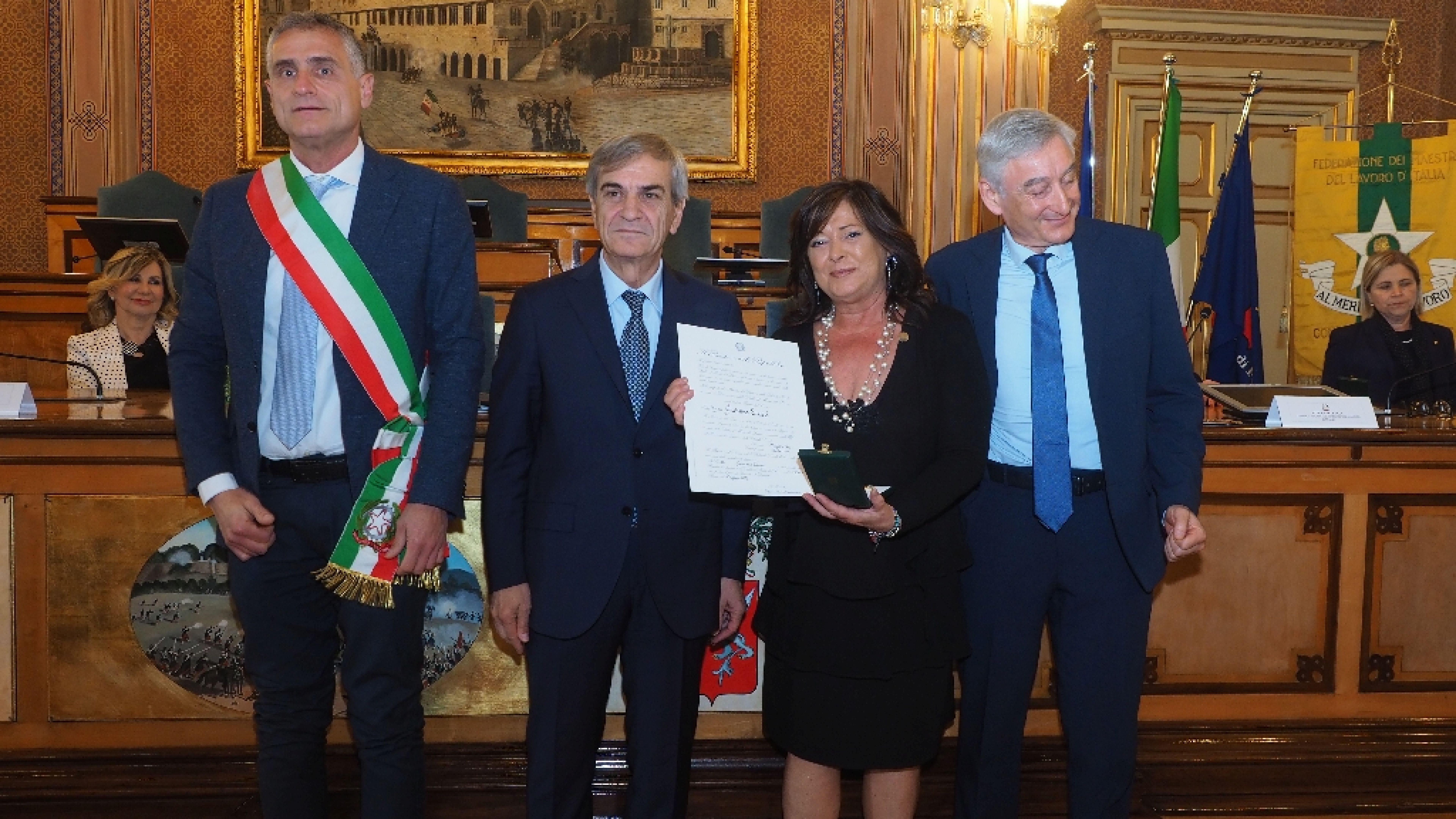 Cerimonia di consegna delle Stelle al Merito 2024